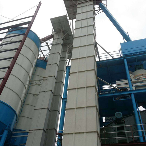 Двухходовой ковшовый элеватор для известняка с высокой производительностью
