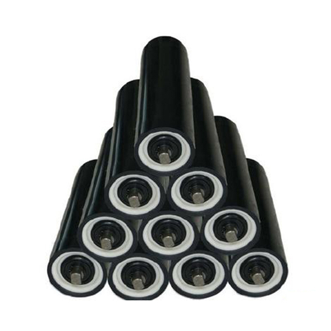 Ультра -высокий молекулярный полиэтиленовый конвейер на роликах. 