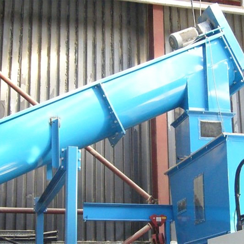 Спиральный конвейер из нержавеющей стали для кормушки для животных